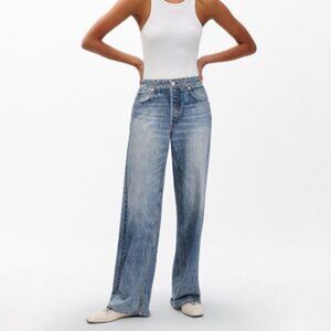 NWT Rag & Bone Miramar Wide-Leg Pants Size: M Color: Scarlet